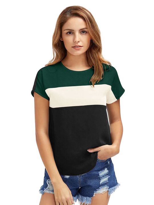 Girl's half sleeve T-shirt  uploaded by Radhe hosiery on 7/19/2021