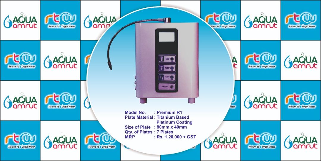 Aqua Amrut premium R1 uploaded by Aqua Amrut water ionizer on 7/19/2021