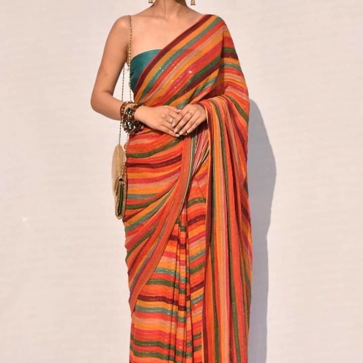Sequence saree uploaded by 23style_hub on 7/19/2021