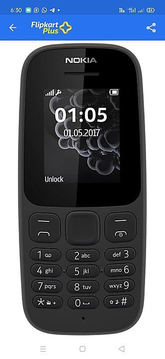 NOKIA 105 uploaded by business on 8/23/2020