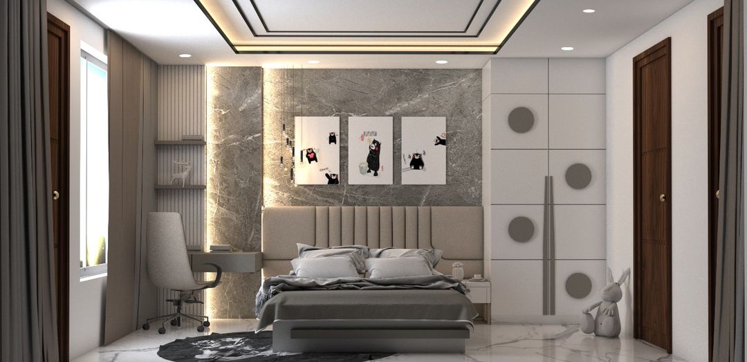 Bedroom interior work uploaded by DEKOR DESIGN on 7/19/2021