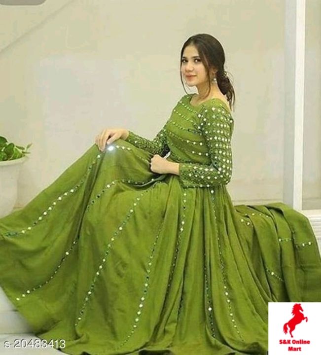 Post image Whatsapp -&gt; https://ltl.sh/zB7RMcBw (+918294248457)Catalog Name:*Fancy Fashionable Women Gowns*Fabric: RayonSleeve Length: Long SleevesPattern: EmbroideredMultipack: 1Sizes:S (Bust Size: 36 in, Length Size: 55 in, Waist Size: 32 in, Hip Size: 38 in, Shoulder Size: 14 in) M (Bust Size: 38 in, Length Size: 55 in, Waist Size: 34 in, Hip Size: 40 in, Shoulder Size: 15 in) L (Bust Size: 40 in, Length Size: 55 in, Waist Size: 36 in, Hip Size: 42 in, Shoulder Size: 15 in) XL (Bust Size: 42 in, Length Size: 55 in, Waist Size: 38 in, Hip Size: 44 in, Shoulder Size: 16 in) XXL (Bust Size: 44 in, Length Size: 55 in, Waist Size: 40 in, Hip Size: 46 in, Shoulder Size: 16 in) 
* Easy Returns Available In Case Of Any Issue* Cash on delivery