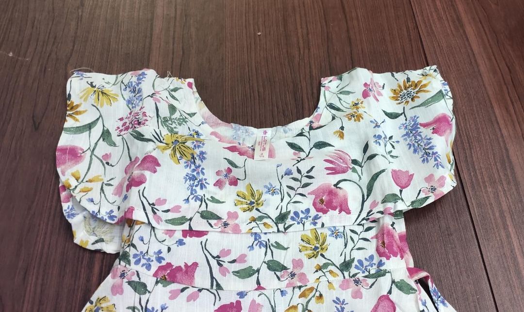 Floral print girls frock uploaded by Fashion bazaar on 7/20/2021