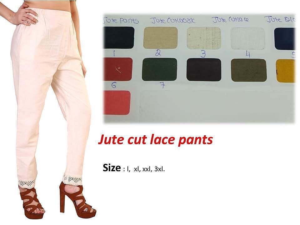 Jute lace pants uploaded by business on 8/23/2020
