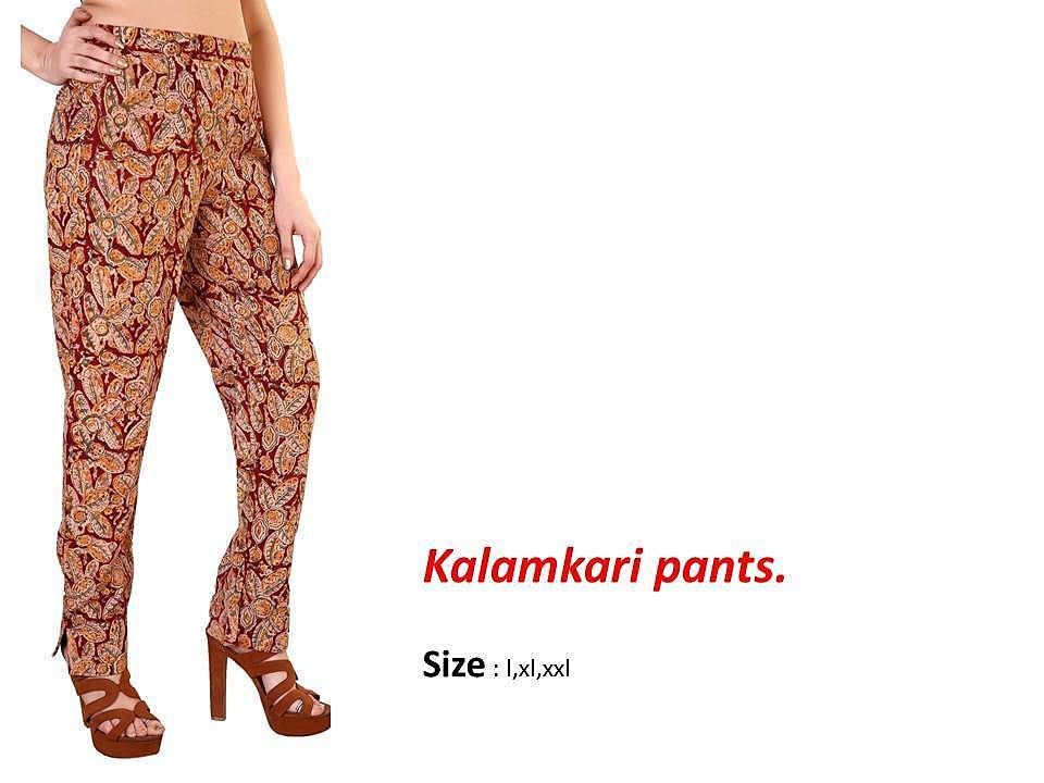Kalamkari pants uploaded by business on 8/23/2020