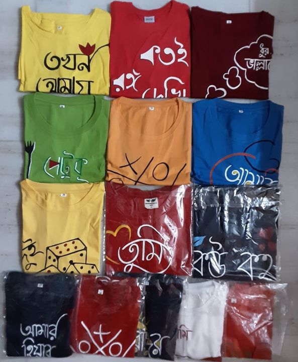 Post image Customized hand painting tshirt..... all dize available.
