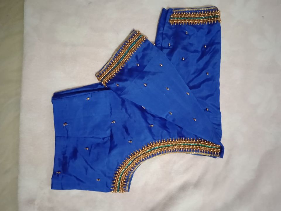 Aari blouse design uploaded by business on 7/20/2021