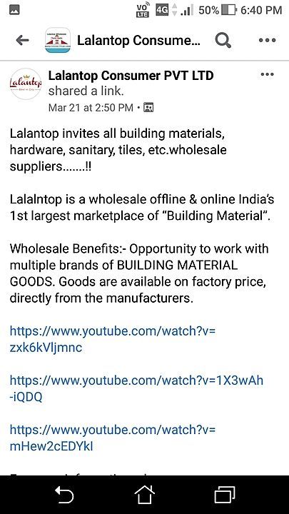 Product uploaded by Lalantop consumer Pvt LTD on 5/29/2020