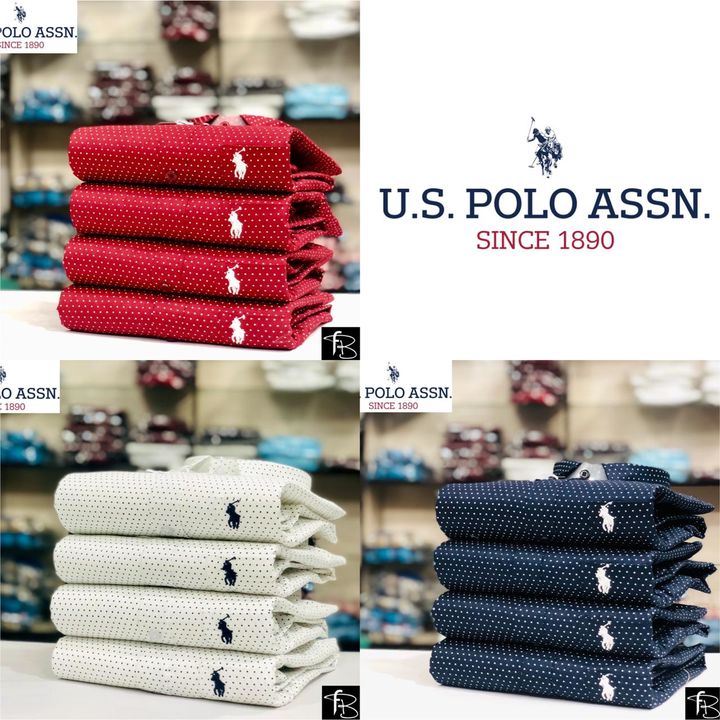 U S polo shirt uploaded by business on 7/20/2021