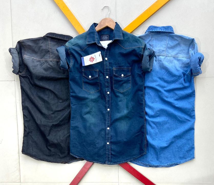 Denim shirts  uploaded by business on 7/21/2021