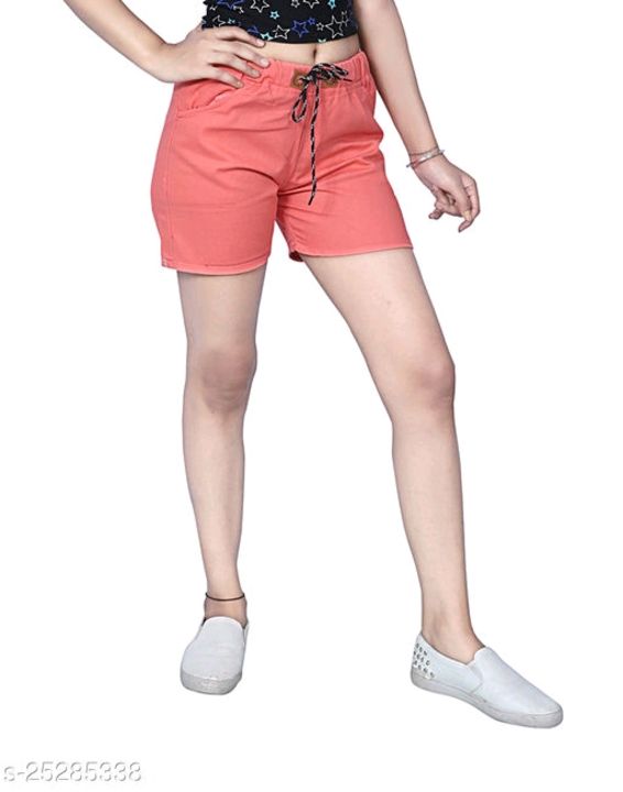 Product image of Name:*Gorgeous Trendy Women Shorts*, price: Rs. 299, ID: name-gorgeous-trendy-women-shorts-e49042b5