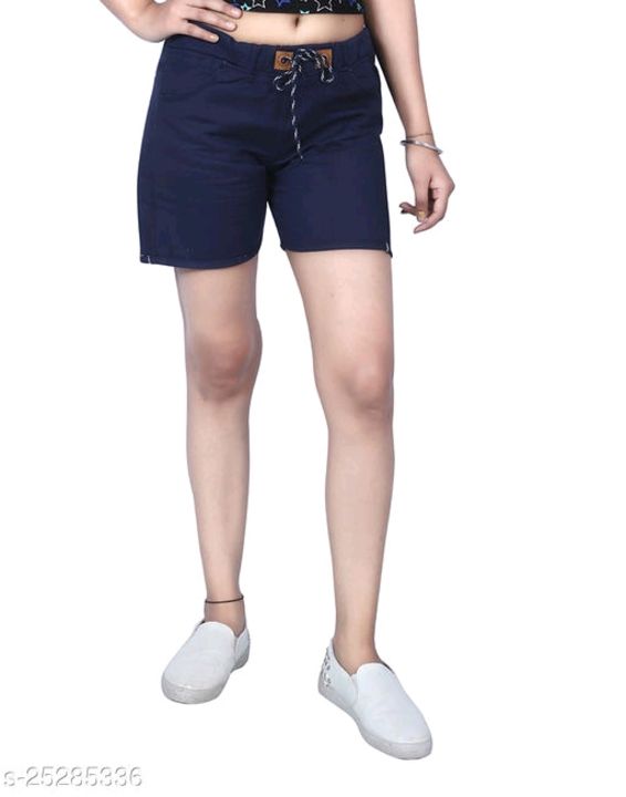Product image of Name:*Gorgeous Trendy Women Shorts*, price: Rs. 299, ID: name-gorgeous-trendy-women-shorts-5072f3db