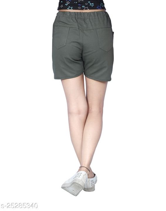 Product image of Name:*Gorgeous Trendy Women Shorts*, price: Rs. 299, ID: name-gorgeous-trendy-women-shorts-333576cb