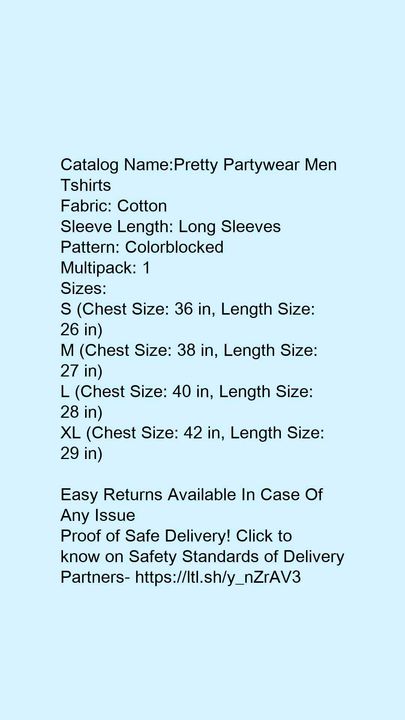 Pretty Partywear Men Tshirts uploaded by business on 7/21/2021