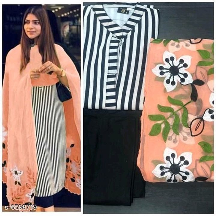 Designer Kurti with duppta uploaded by business on 8/24/2020