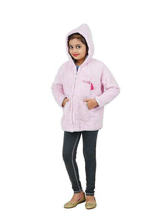 Girls fur hooded jacket set uploaded by KRITWI FASHION on 8/24/2020