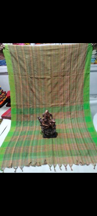 Khadi cotton saree uploaded by business on 7/21/2021