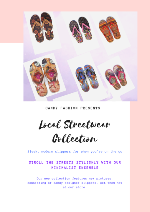 Post image Candy designer slippers