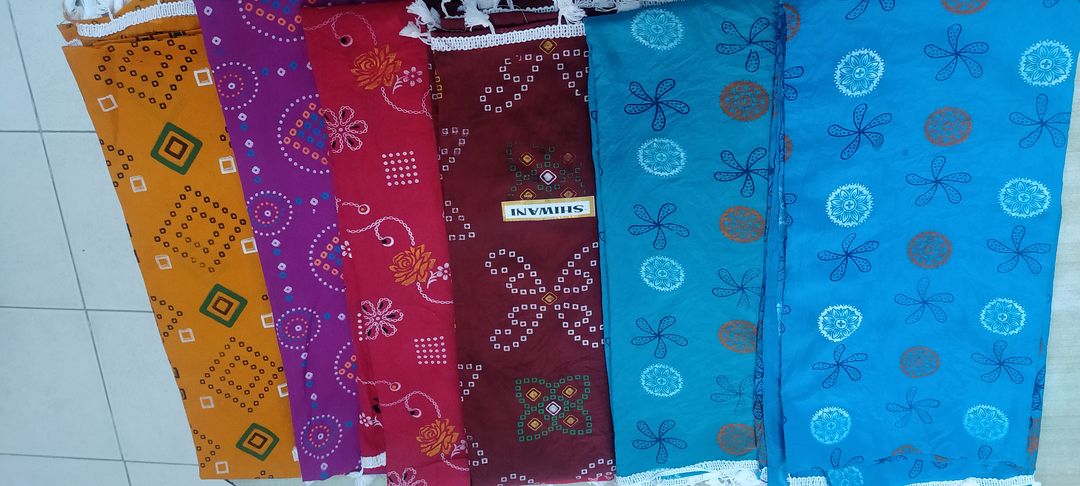 Cotton Dupatta's uploaded by Sachdeva Fabrics on 7/22/2021