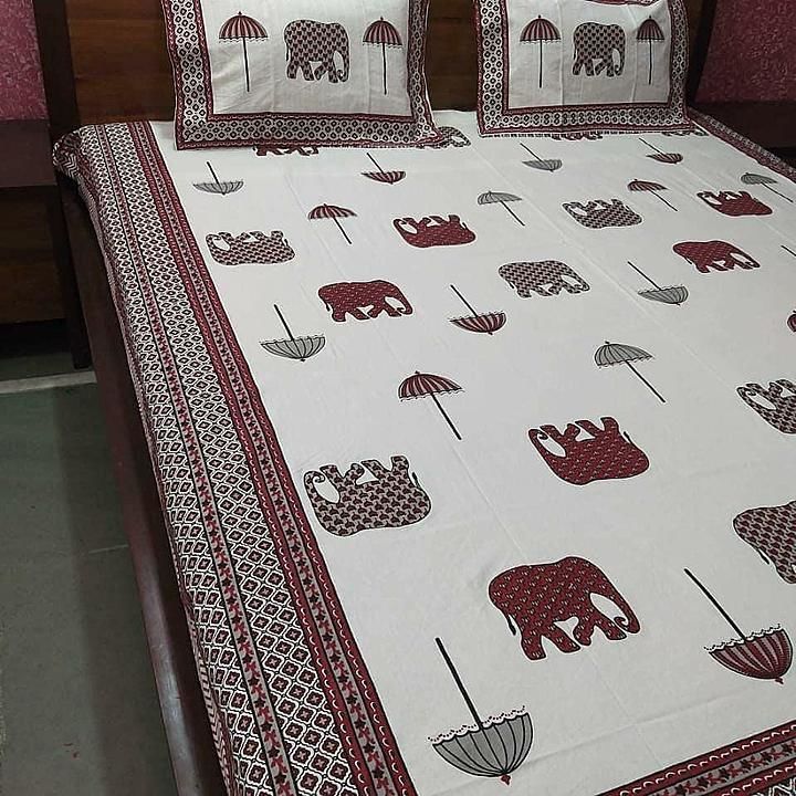 New Exclusive Collection 
    Scree Print Bedsheet 
    Size = 90*108
And Many More Designs  uploaded by Aatmnirbhar Bagru  on 8/24/2020