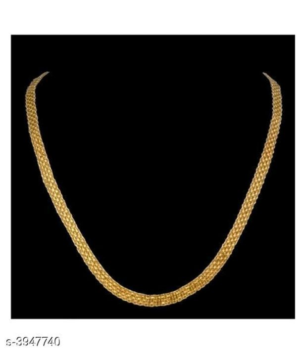 Attractive brass gold plated men chain uploaded by business on 7/22/2021