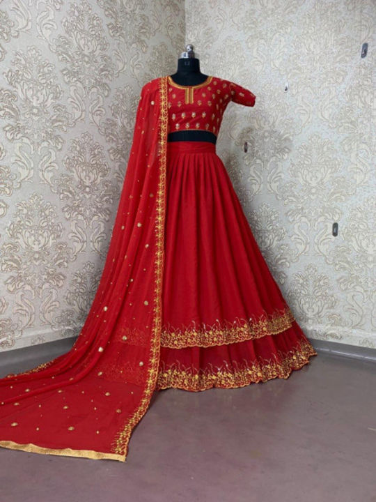 Women's designer lehenga uploaded by Fashion with vaishnavi on 7/22/2021