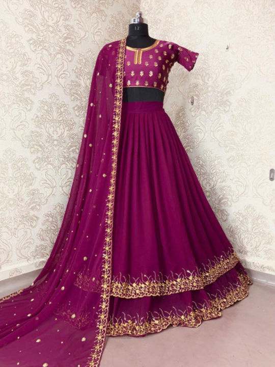 Women's stylish lehenga uploaded by Fashion with vaishnavi on 7/22/2021