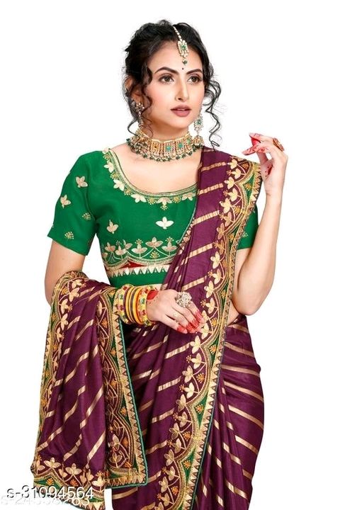 Party wear sarees uploaded by business on 7/22/2021