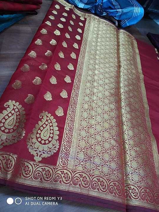 Fancy Cottone silk saree uploaded by business on 8/24/2020