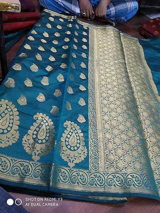 Fancy Cottone silk saree uploaded by Banarsi saree on 8/24/2020