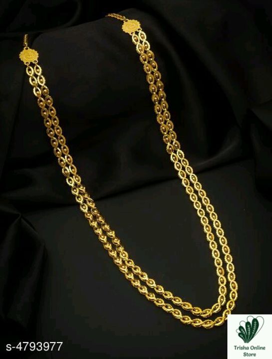 Women's Brass Gold Plated Necklaces & Chains uploaded by business on 7/22/2021