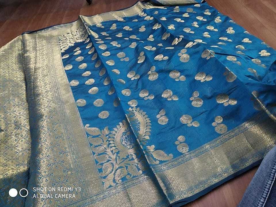 Fancy cottone silk sraee uploaded by Banarsi saree on 8/24/2020