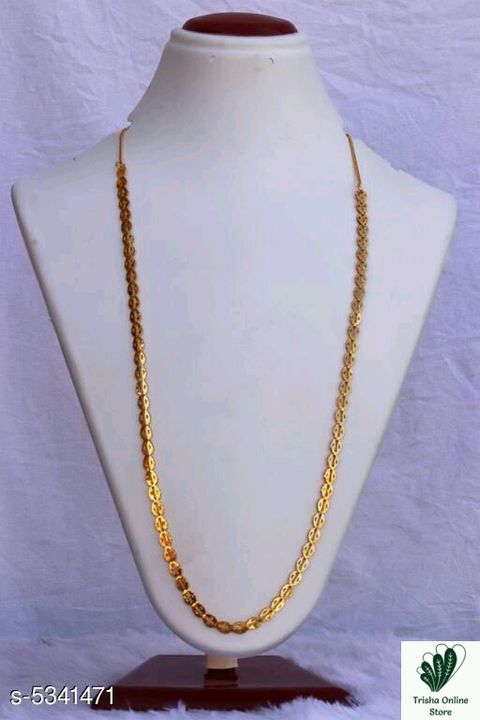 Women's Alloy Gold Plated Necklaces & Chains uploaded by Trisha Online Store on 7/22/2021