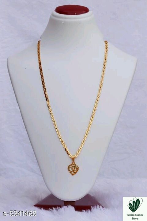 Women's Alloy Gold Plated Necklaces & Chains uploaded by Trisha Online Store on 7/22/2021