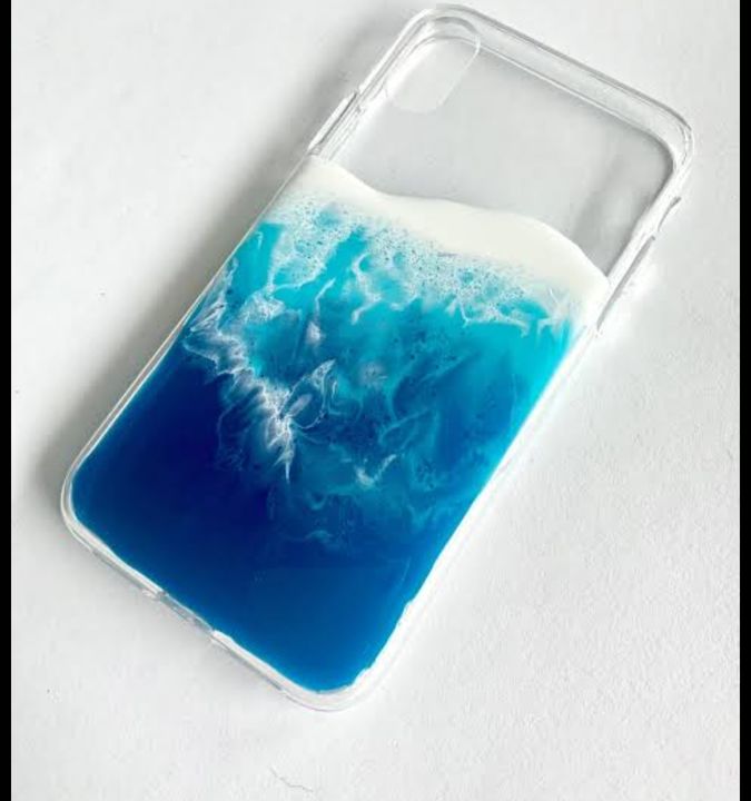 Resin phone cases uploaded by Handmade products on 7/22/2021