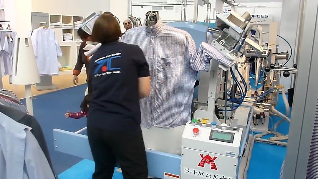 Automatic Shirt Ironing Machine YAC Japan uploaded by business on 8/24/2020