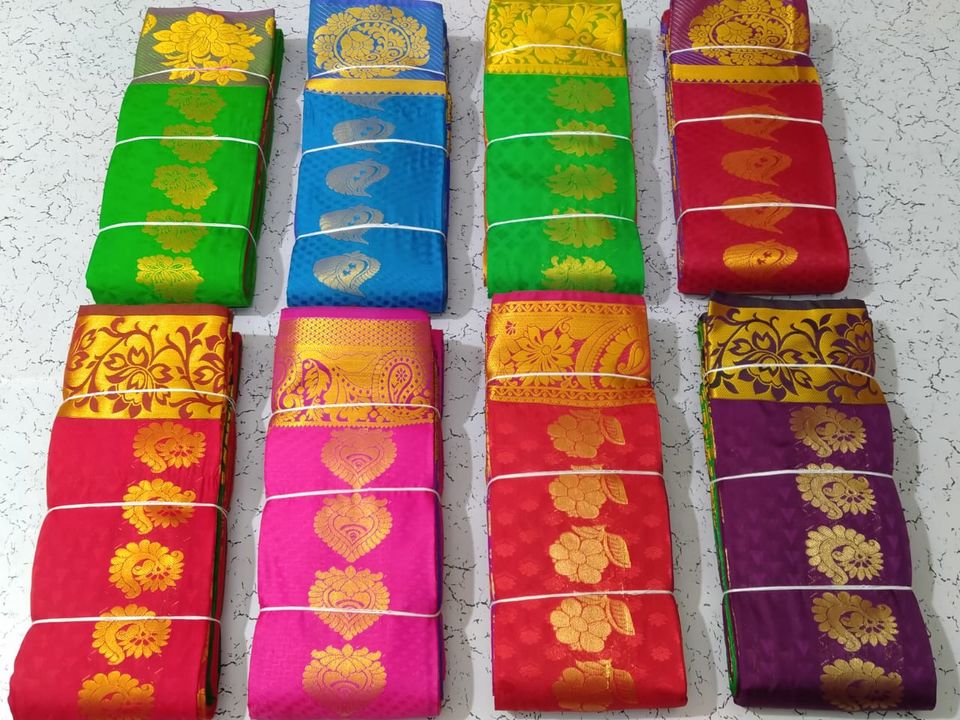Post image Kanjepuram style pattu sarees Seame silk sarees rich palluRunning blousePrice 1080 no cod only payment my whatsup number 9043336669