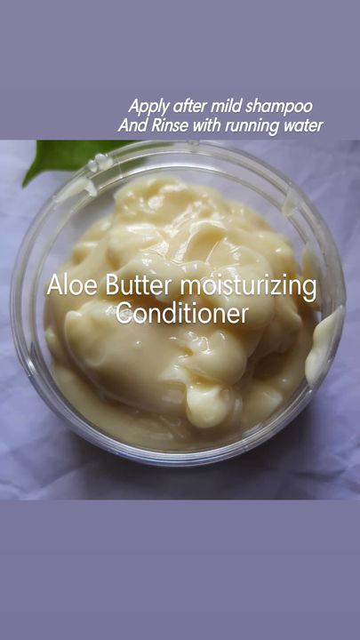 Aloe Butter conditioner for hair  uploaded by Geeta Organics on 7/22/2021