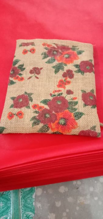 Jute pouch Floral print uploaded by Rural Mart on 7/22/2021