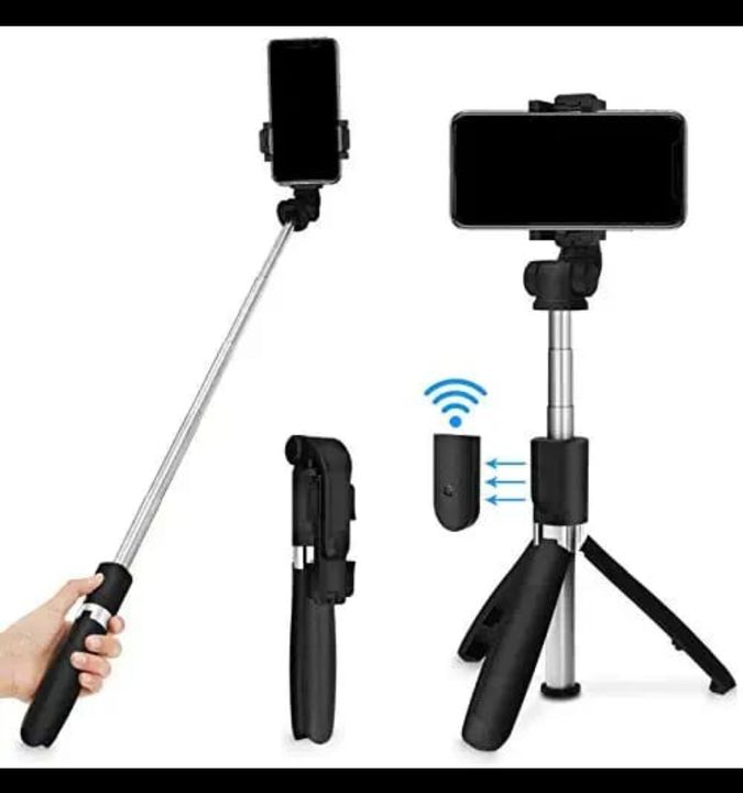 Multifunctional Extendable Bluetooth Selfie Stick uploaded by business on 7/22/2021