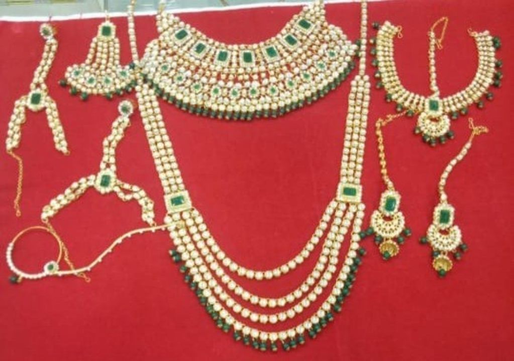Heavy bridal sets uploaded by JPH JEWELLERS on 7/22/2021
