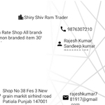 Business logo of Shiry Shiv Ram Trader