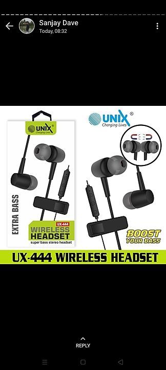 Unix Bluetooth headphones uploaded by Oncemoretimecollection  on 8/24/2020