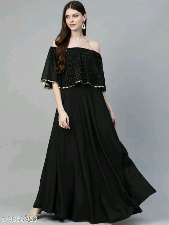 Post image Black Western dress PartywearPrice =999Delivery free