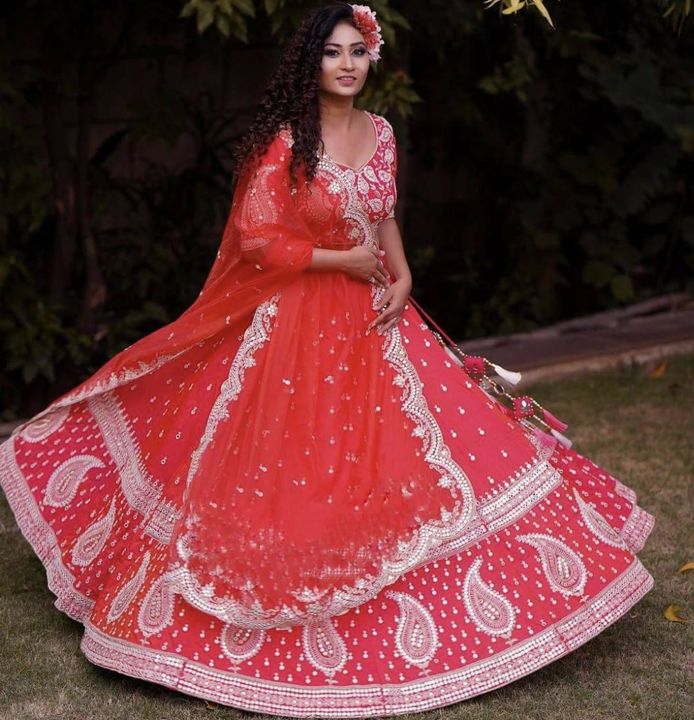 Wedding lehenga material  uploaded by business on 7/23/2021