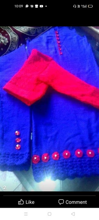 Handmade woollen kurta suit with jacket uploaded by baba ,s knitting on 7/23/2021
