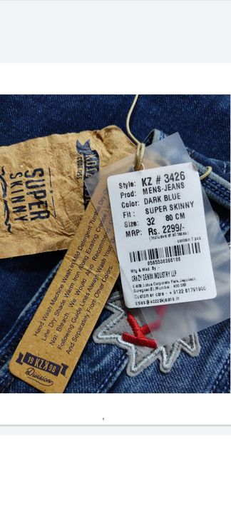 Original branded jeans uploaded by business on 7/23/2021