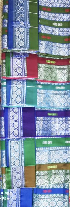 Cotton butta sarees uploaded by business on 7/23/2021