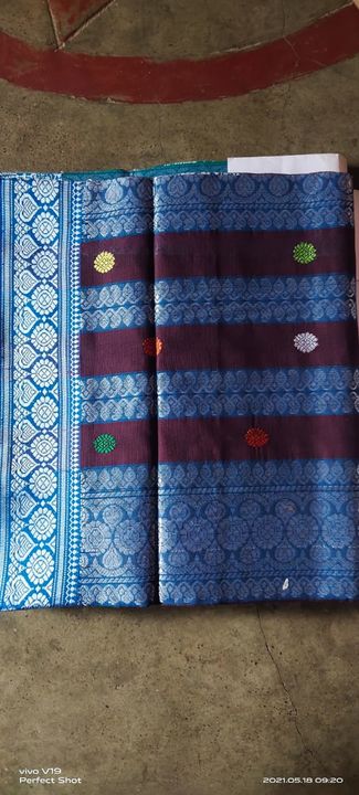 Cotton butta sarees uploaded by business on 7/23/2021