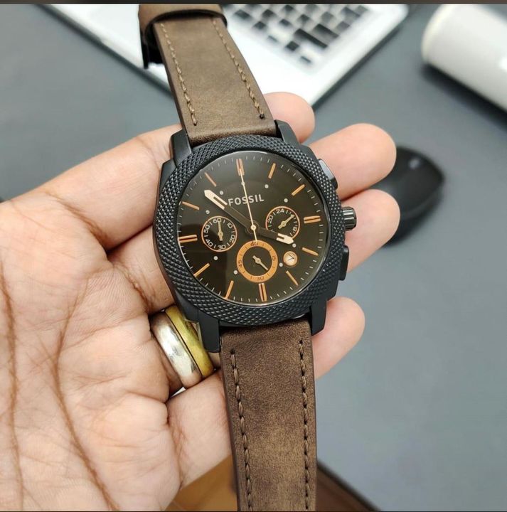 Fossil leather men's Watch reselling also available  uploaded by business on 7/23/2021